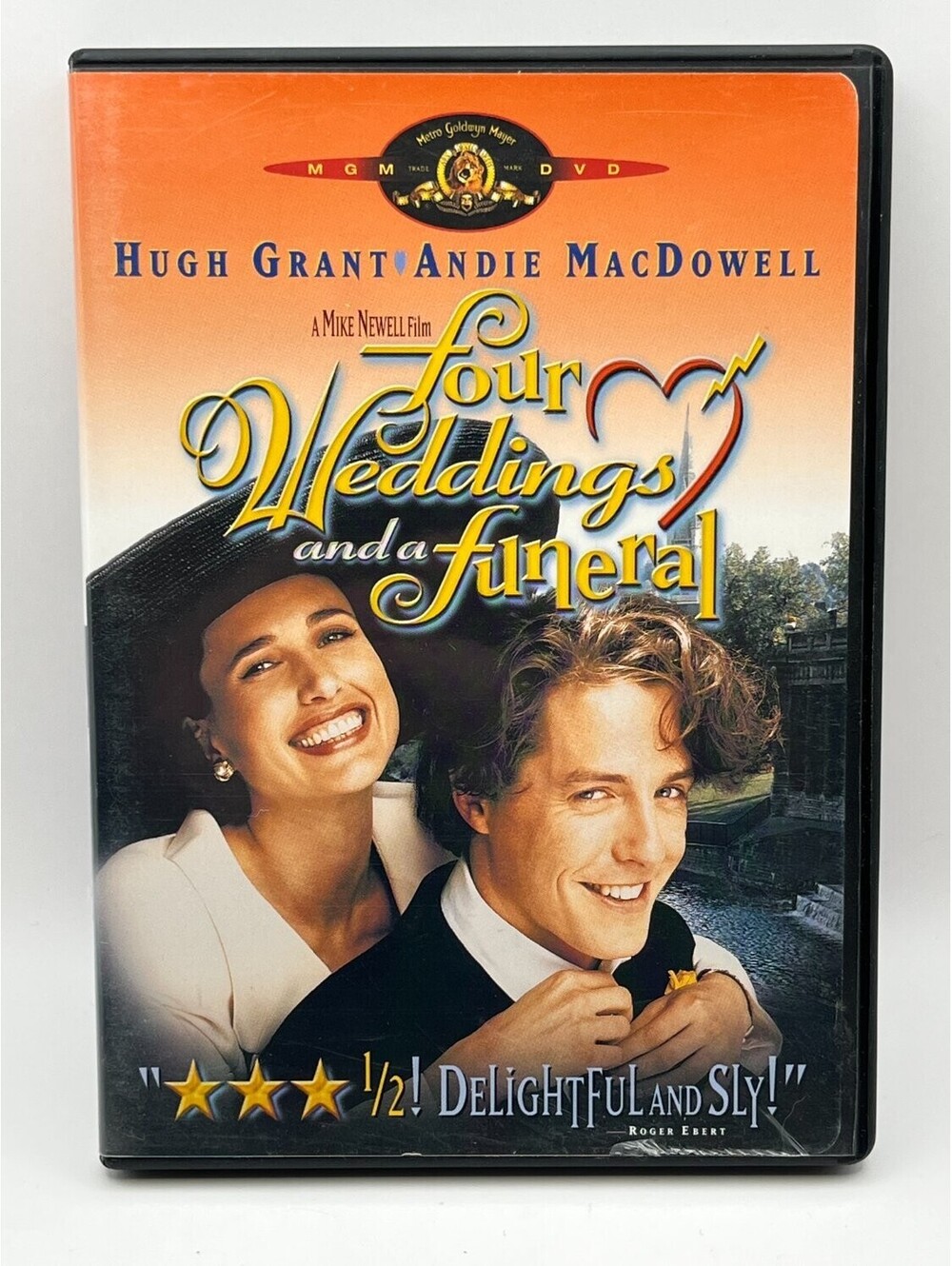 Four Weddings and a Funeral DVD Widescreen Hugh Grant 1994 Comedy Mike Newell